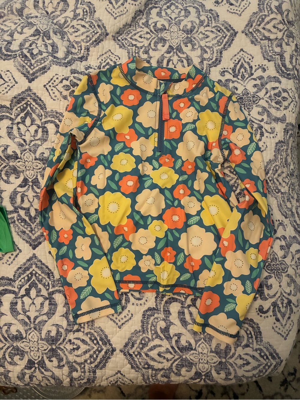 Ruffle butt rash guard